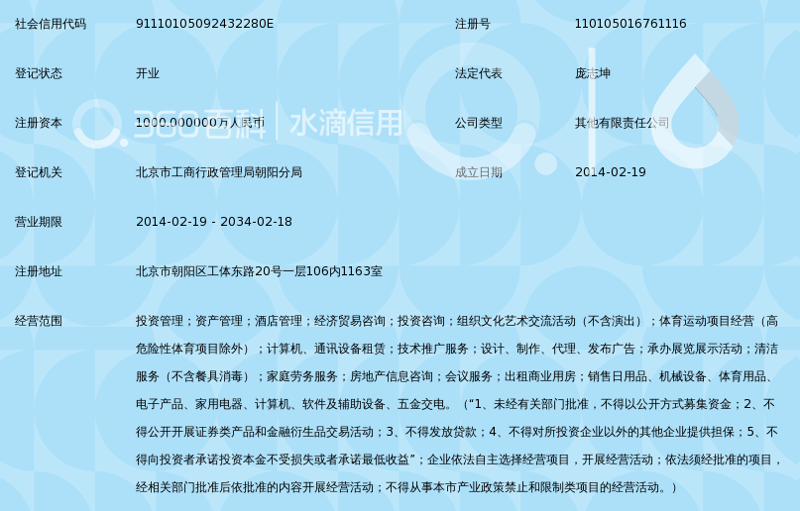北京投资管理